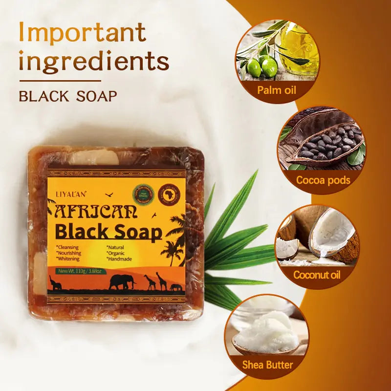 Magic Black Soap for Acne-Free, Lighter Skin