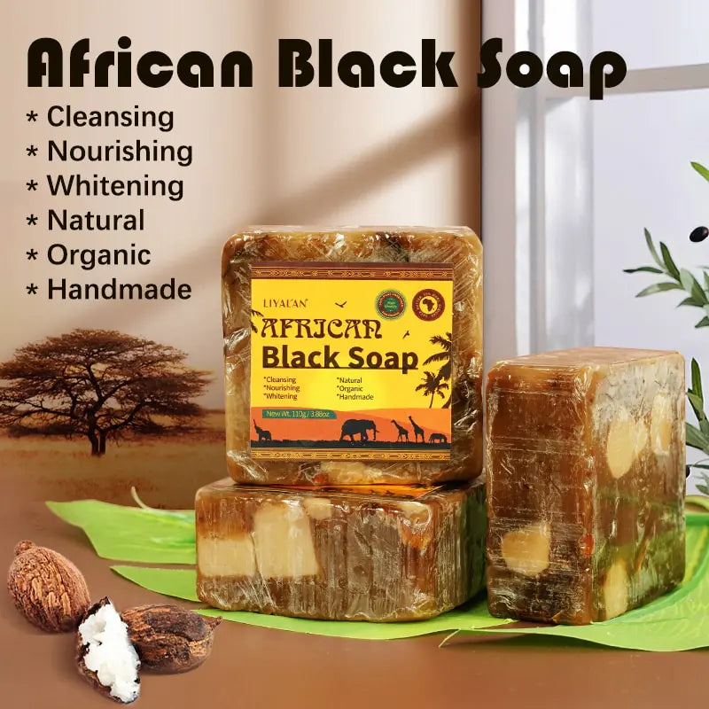 Magic Black Soap for Acne-Free, Lighter Skin